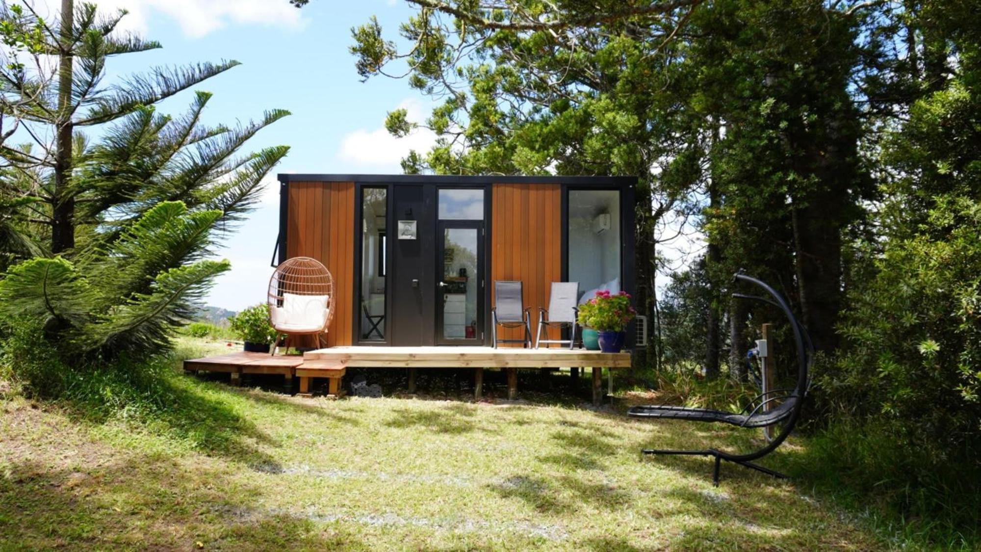 The Kauri Getaway By Tiny Away Villa Waitoki Exterior photo